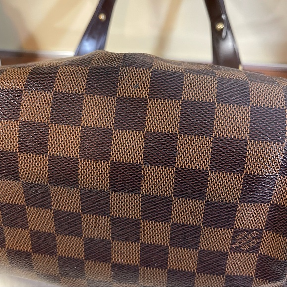 Louis Vuitton Sistina Pm Damier Ebene Shoulder Bag & Matching Sistina Wallet - Picture 9 of 14